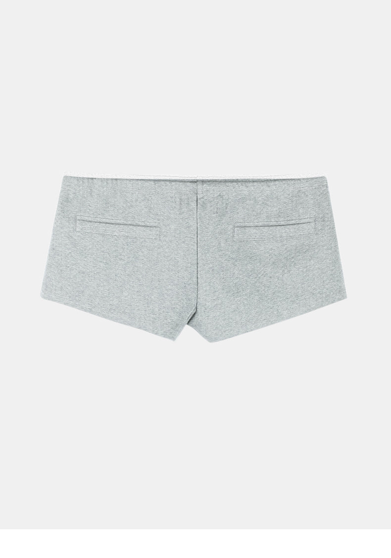 SLIM-FIT COLORBLOCKED VERSATILE TOP & CASUAL SPORTS SHORTS