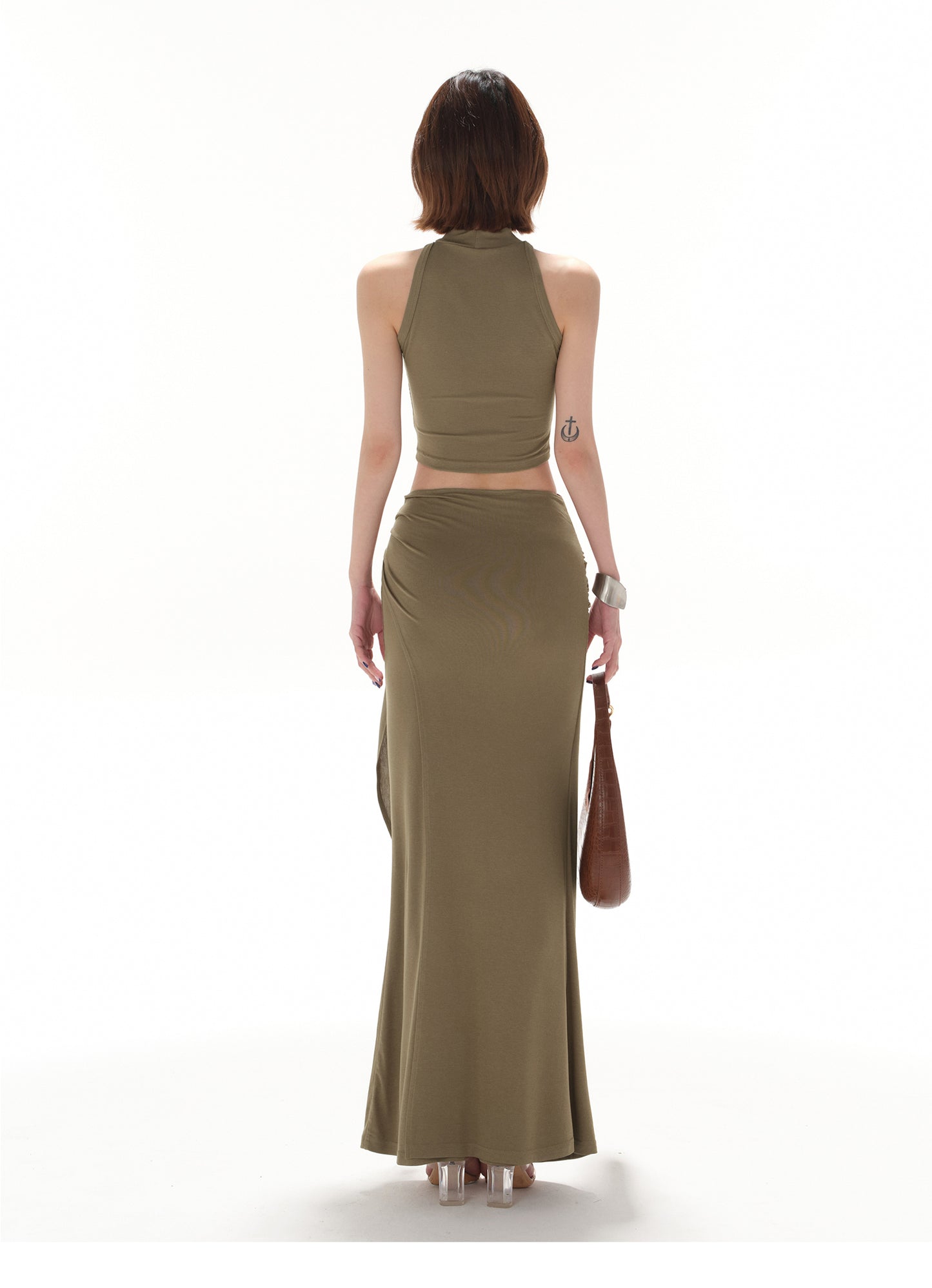 HIGH-END SLIM Y2K TWO-PIECE DRESS