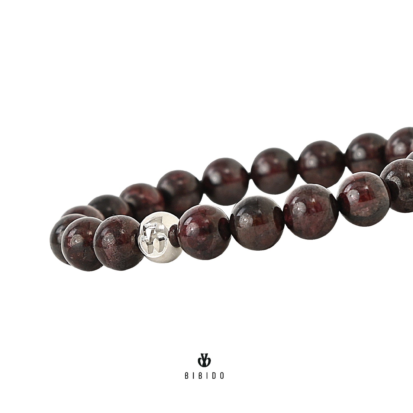 GARNET BRACELET 8MM