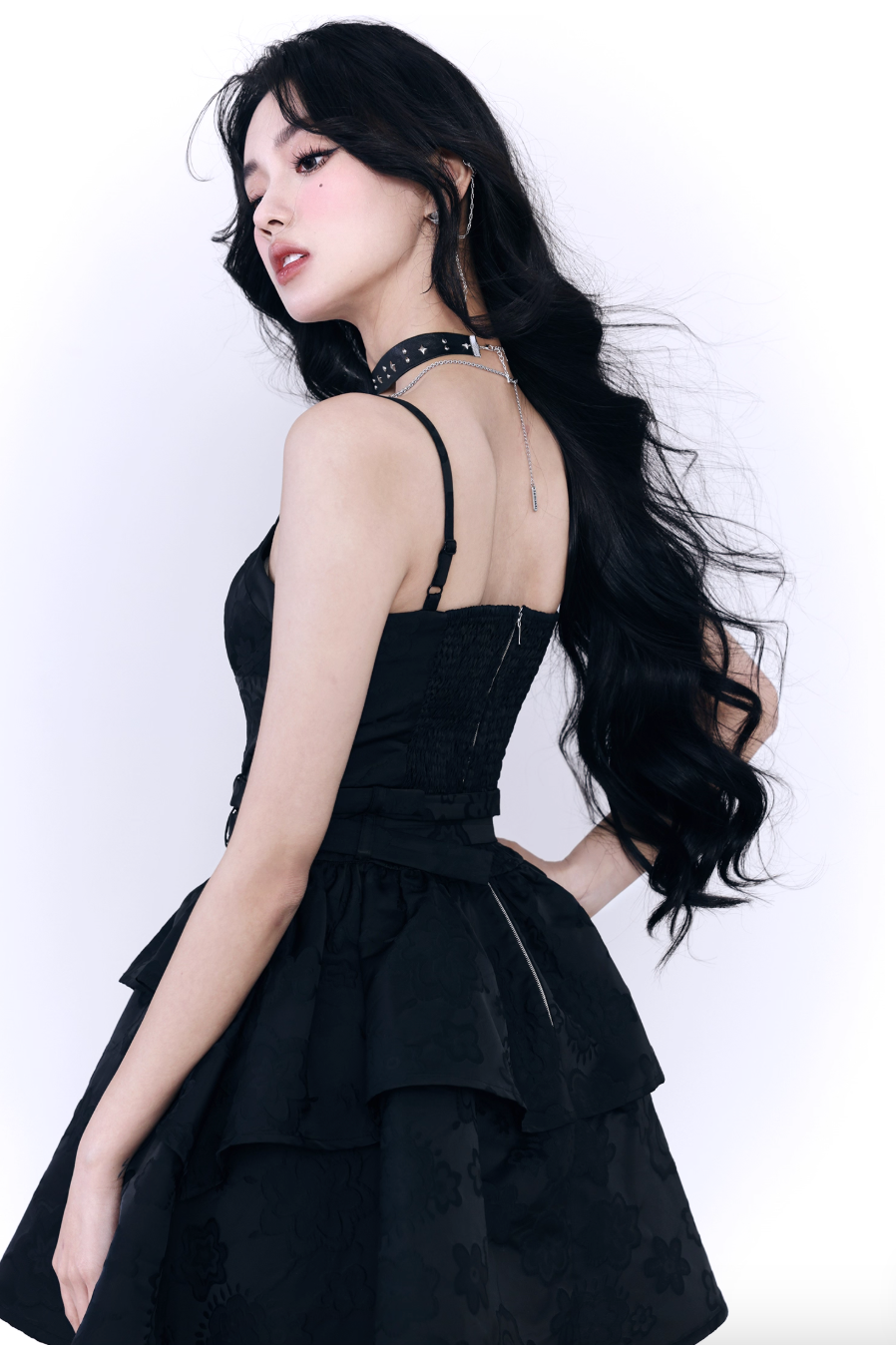 ROCKBABE JACQUARD DRESS