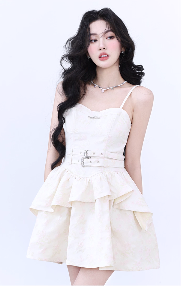 ROCKBABE JACQUARD DRESS