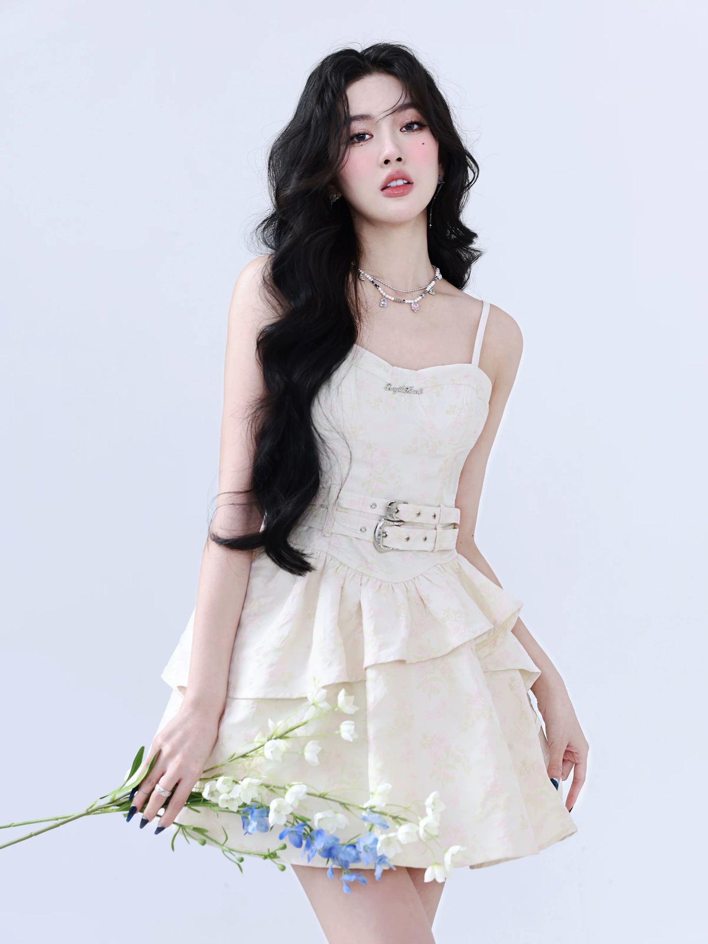 ROCKBABE JACQUARD DRESS