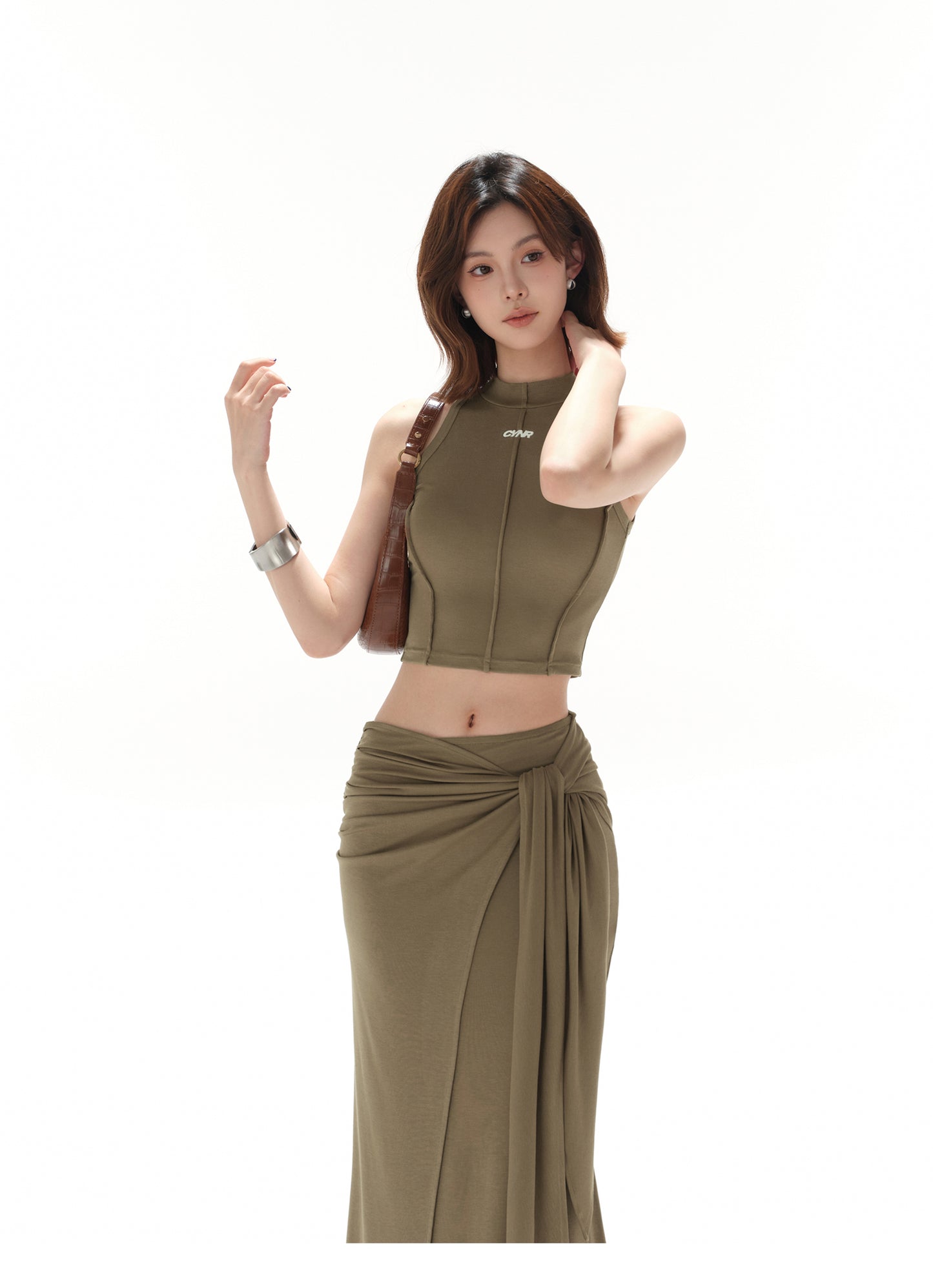 HIGH-END SLIM Y2K TWO-PIECE DRESS