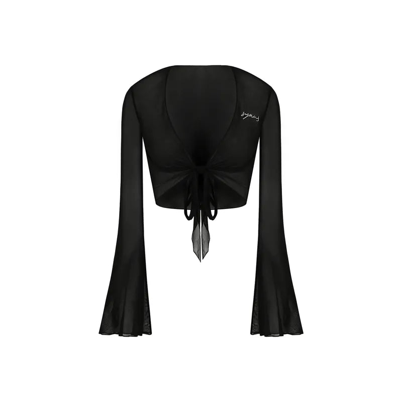 S-15 / LAPE MESH TOP & MINI SKIRT