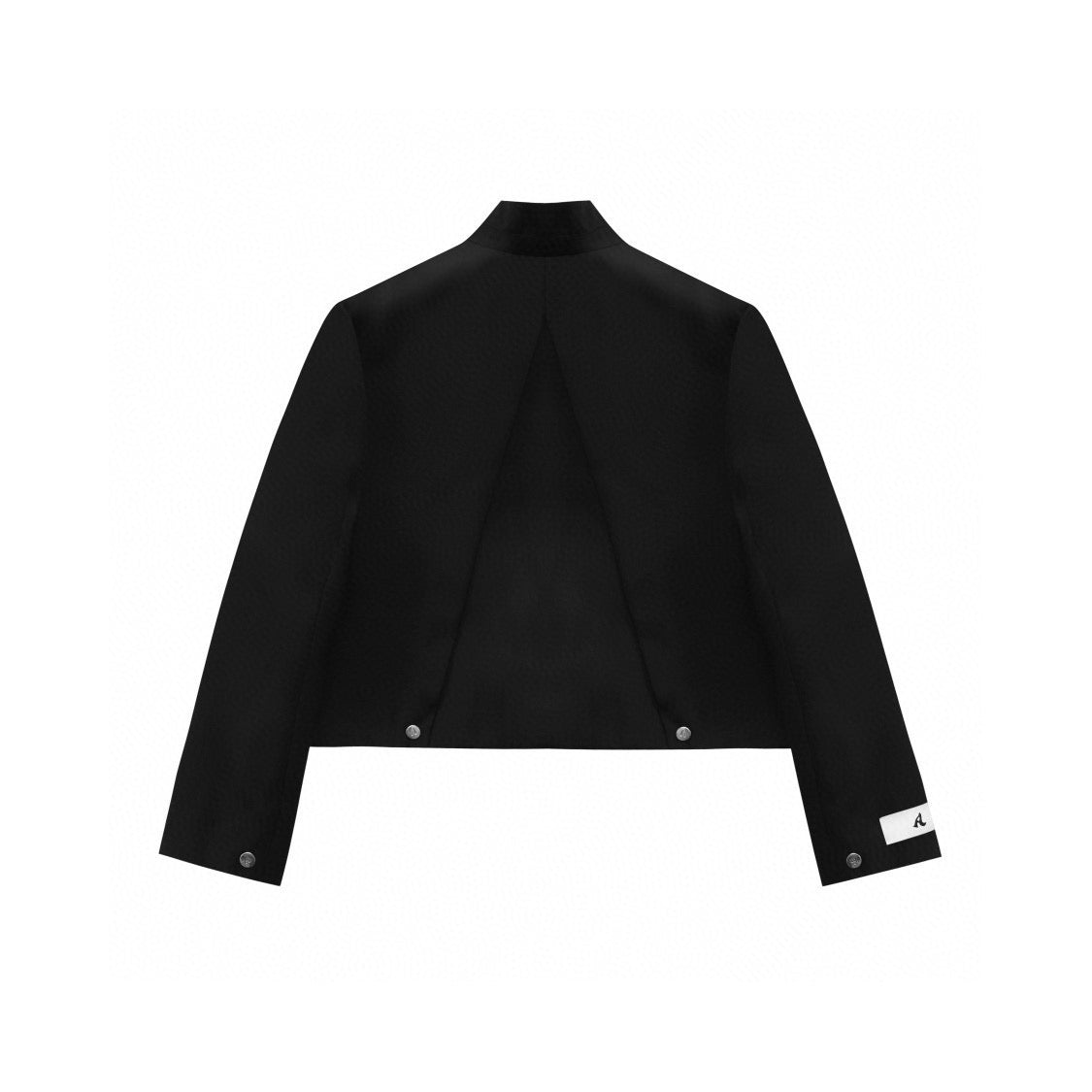 INVERTED V BACK JACKET BLACK/BROWN