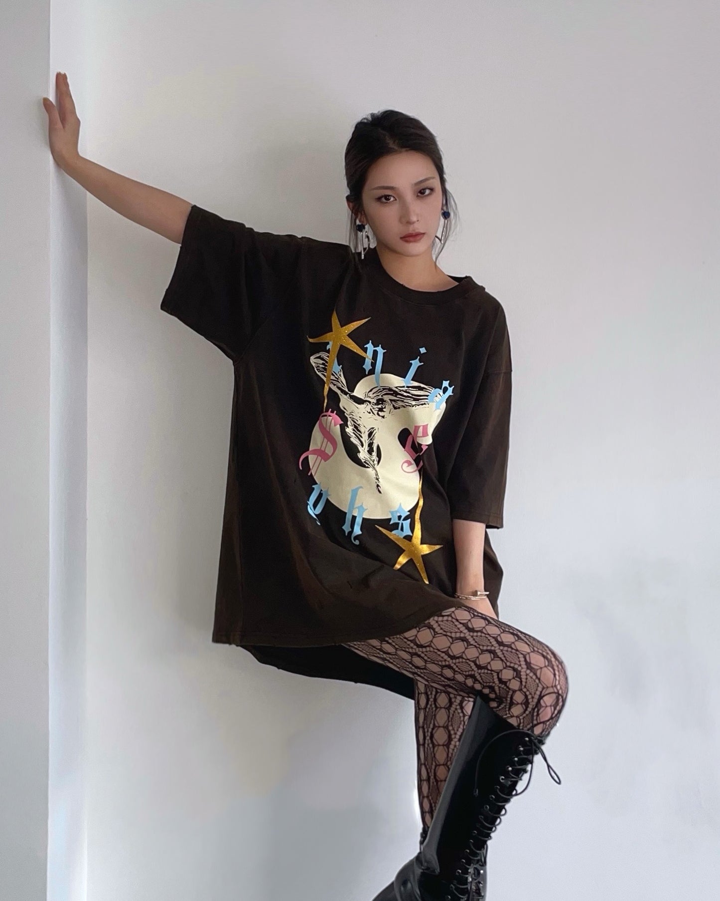 GLITTER CELEBRATION TEE( 3 COLORS )
