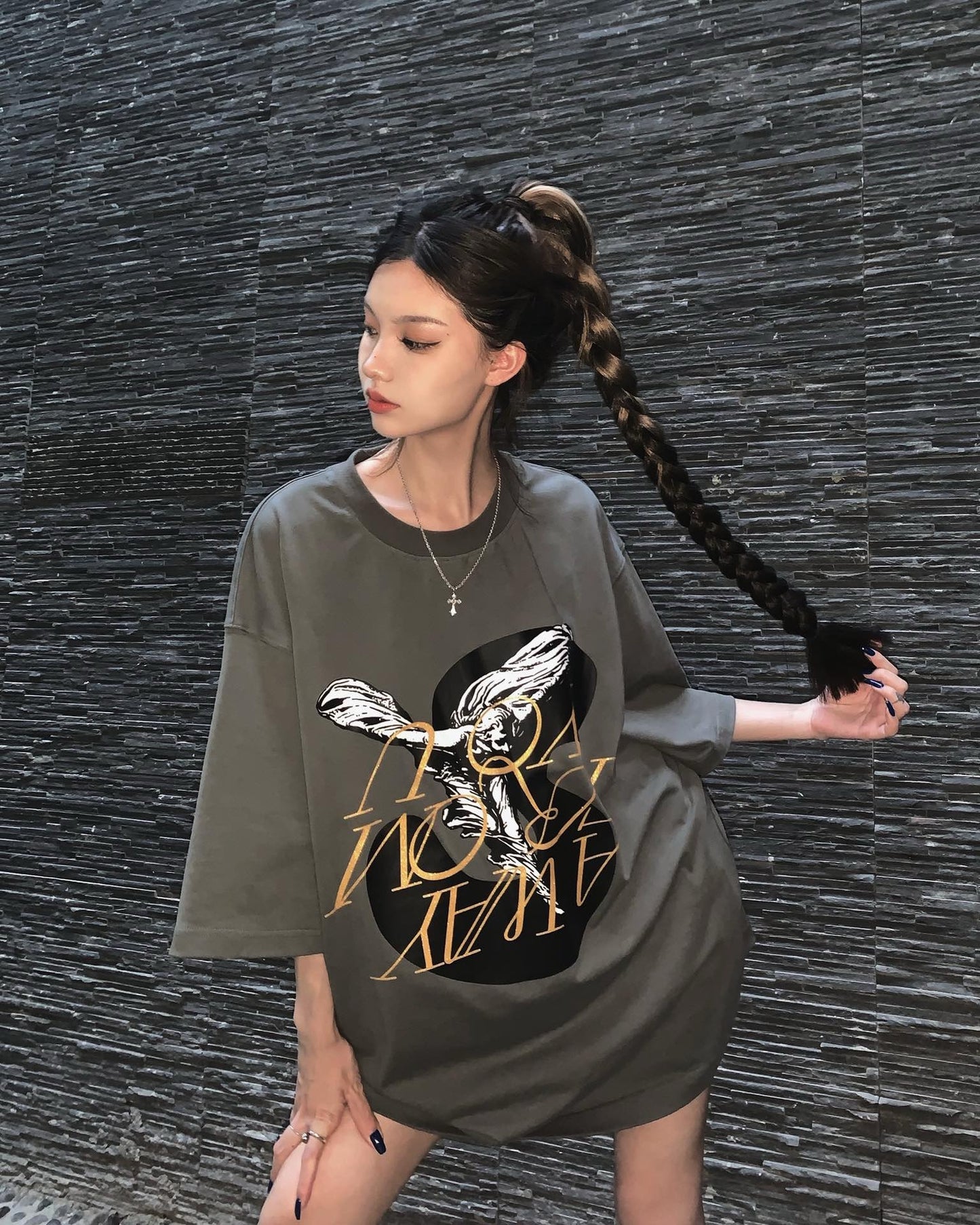 GLITTER CELEBRATION TEE( 3 COLORS )