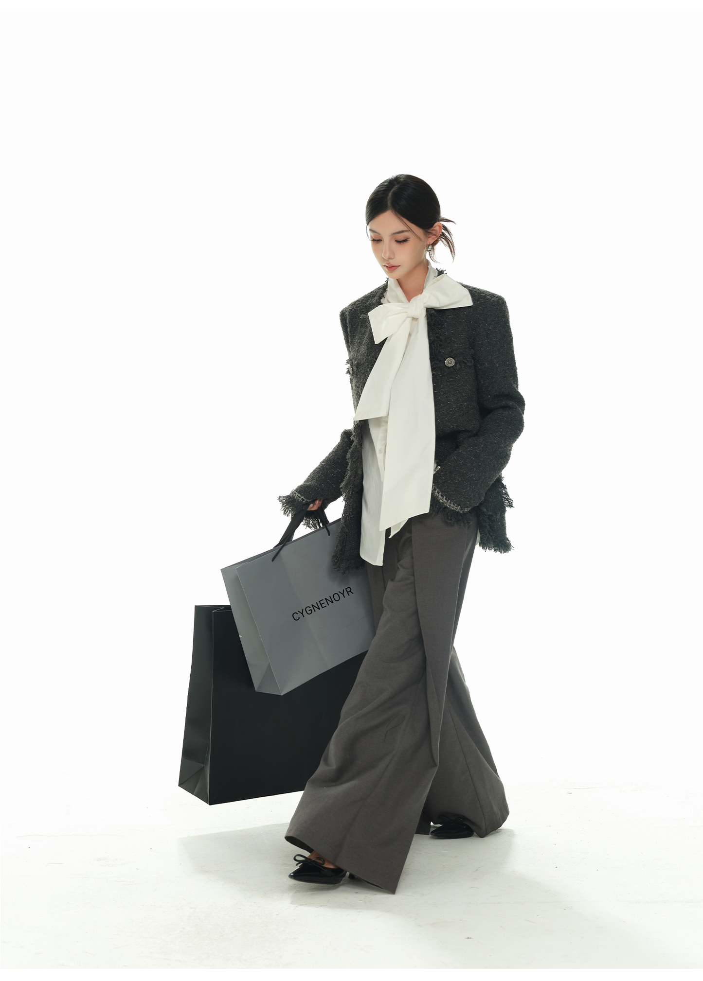 CELEBRITY STYLE TWEED JACKET