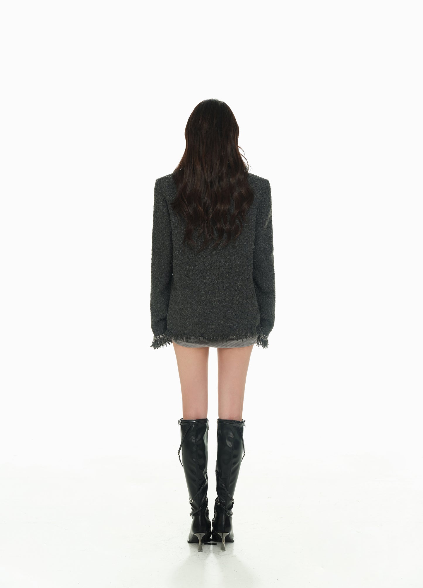 CELEBRITY STYLE TWEED JACKET