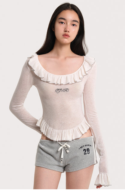 100% SHEEP WOOL SLIM FIT TOP