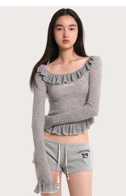 100% SHEEP WOOL SLIM FIT TOP