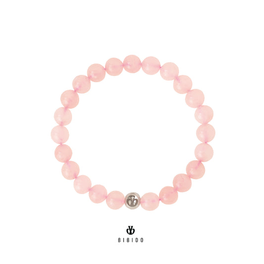 ROSE QUARTZ BRACELET 8MM