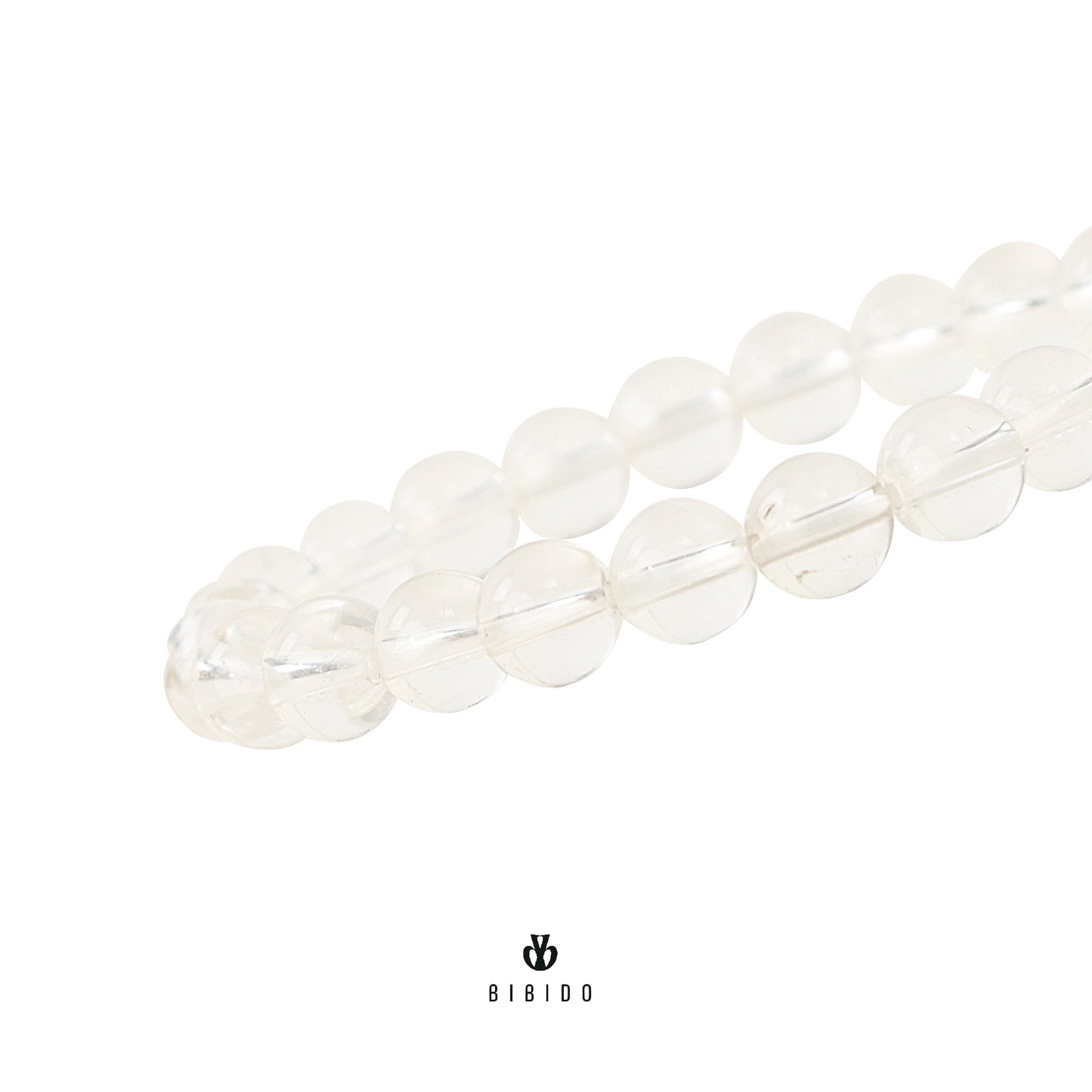 CLEAR QUARTZ BRACELET 8MM