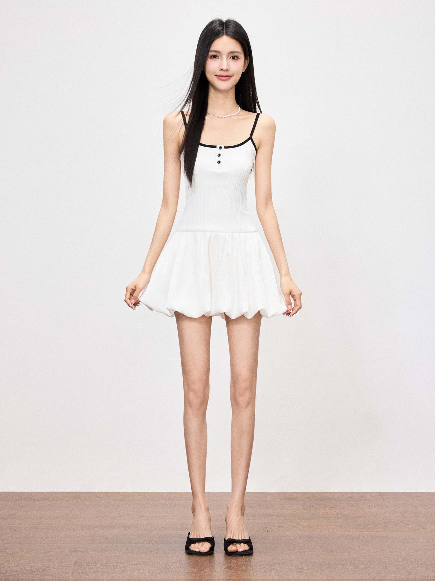 RIB CAMISOLE DRESS