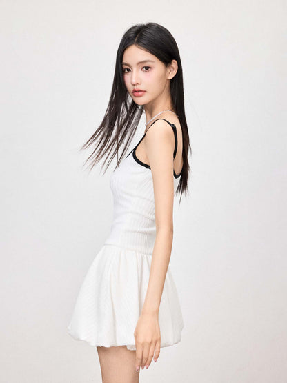 RIB CAMISOLE DRESS