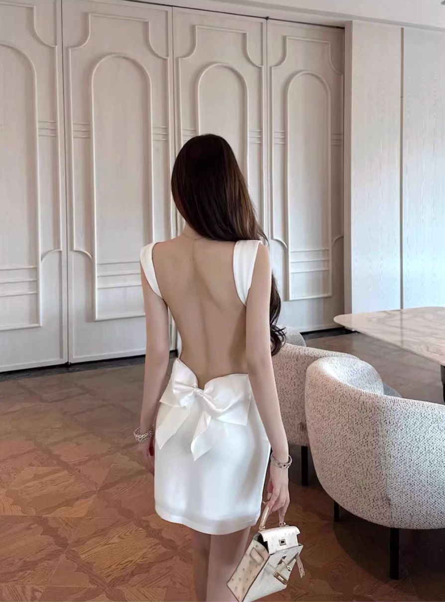 CELEBRITY STYLE SLIM WAIST HIP DRESS