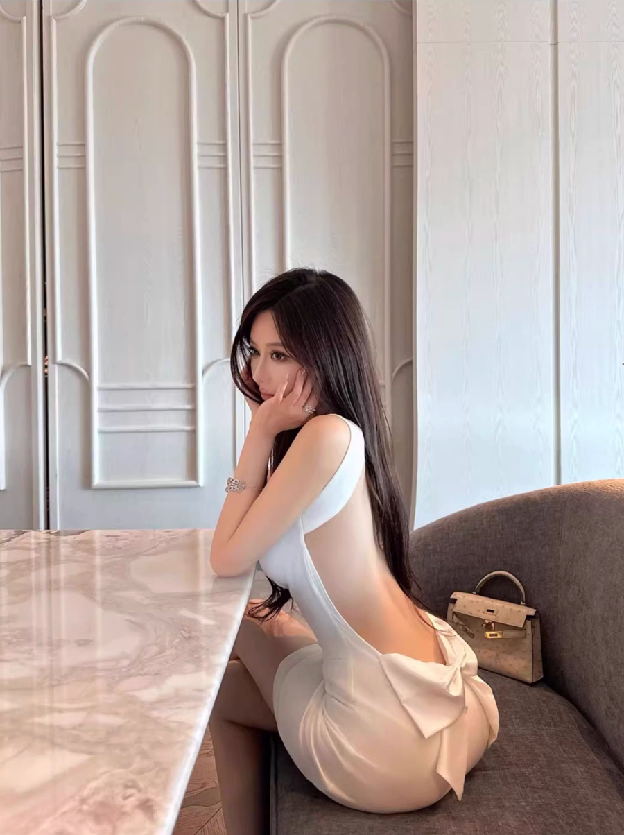 CELEBRITY STYLE SLIM WAIST HIP DRESS