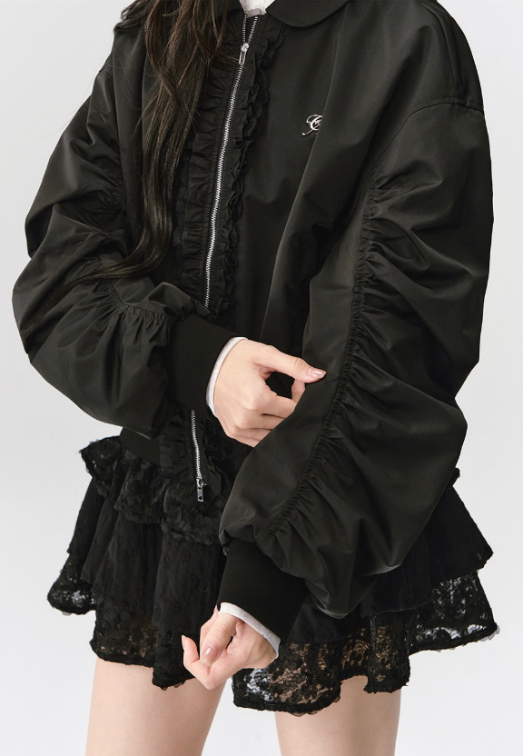EMBELLISHED LACE JACKET