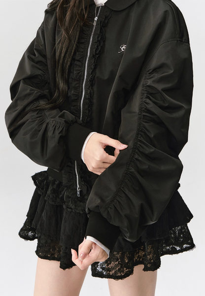 EMBELLISHED LACE JACKET