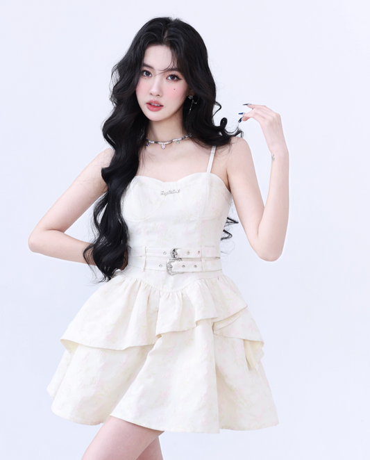 ROCKBABE JACQUARD DRESS