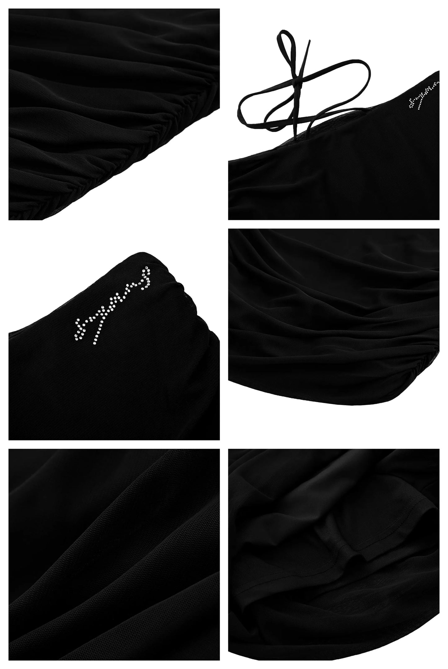 S-15 / LAPE MESH TOP & MINI SKIRT