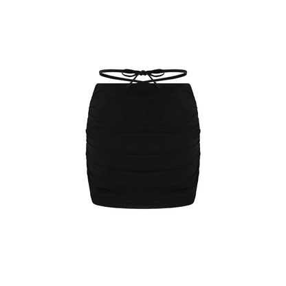 S-15 / LAPE MESH TOP & MINI SKIRT