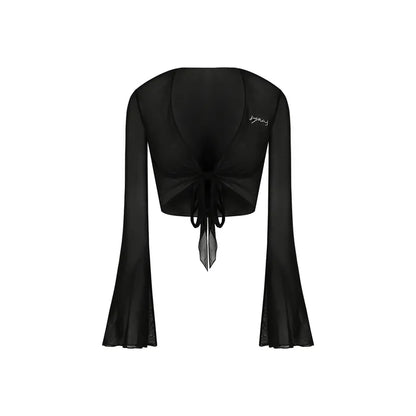 S-15 / LAPE MESH TOP & MINI SKIRT