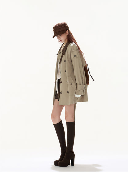 DOUBLE-BREASTED WORK JACKET