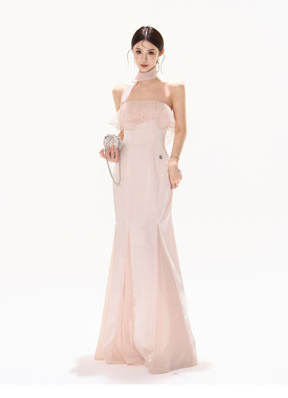 【日本在庫 】SATIN MERMAID DRESS