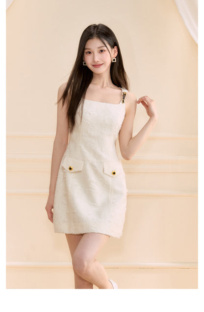 SOCIALITE-STYLE SPAGHETTI STRAP DRESS