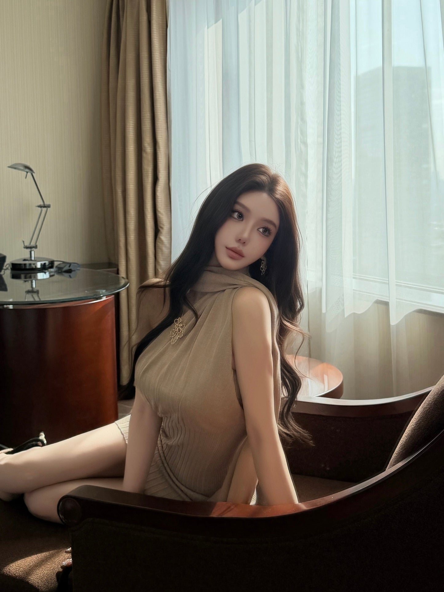 OFF SHOULDER KNIT MINI DRESS