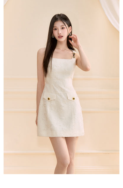 SOCIALITE-STYLE SPAGHETTI STRAP DRESS