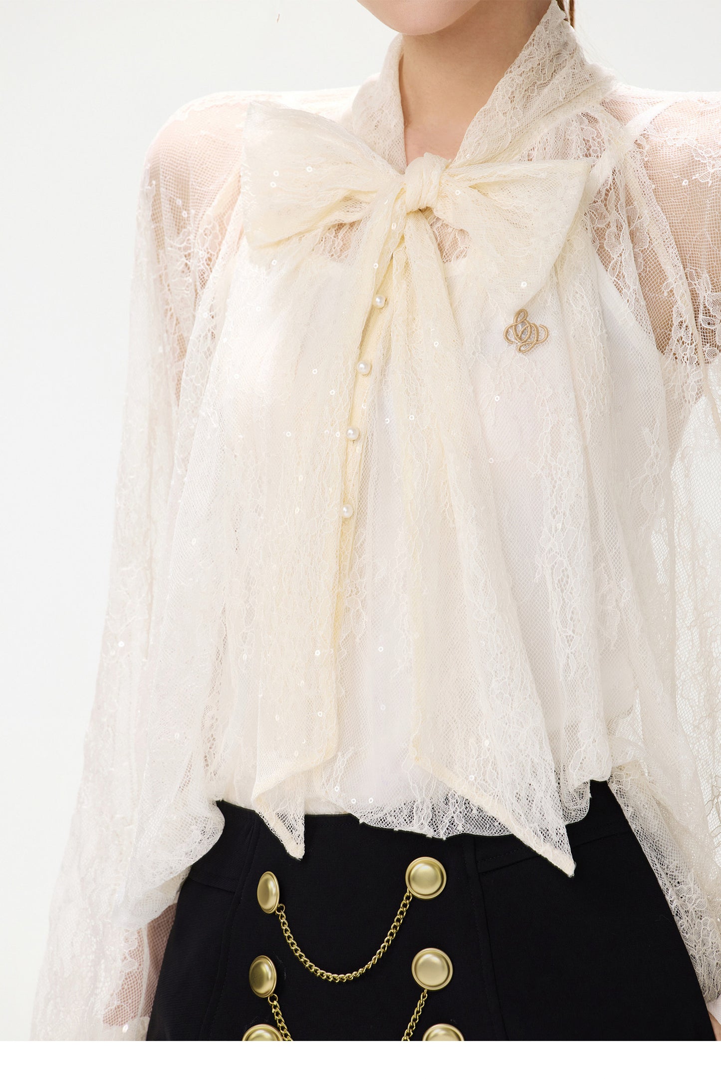 GILDED LACE RIBBON SET