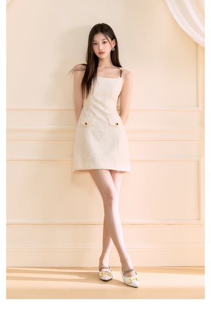 SOCIALITE-STYLE SPAGHETTI STRAP DRESS