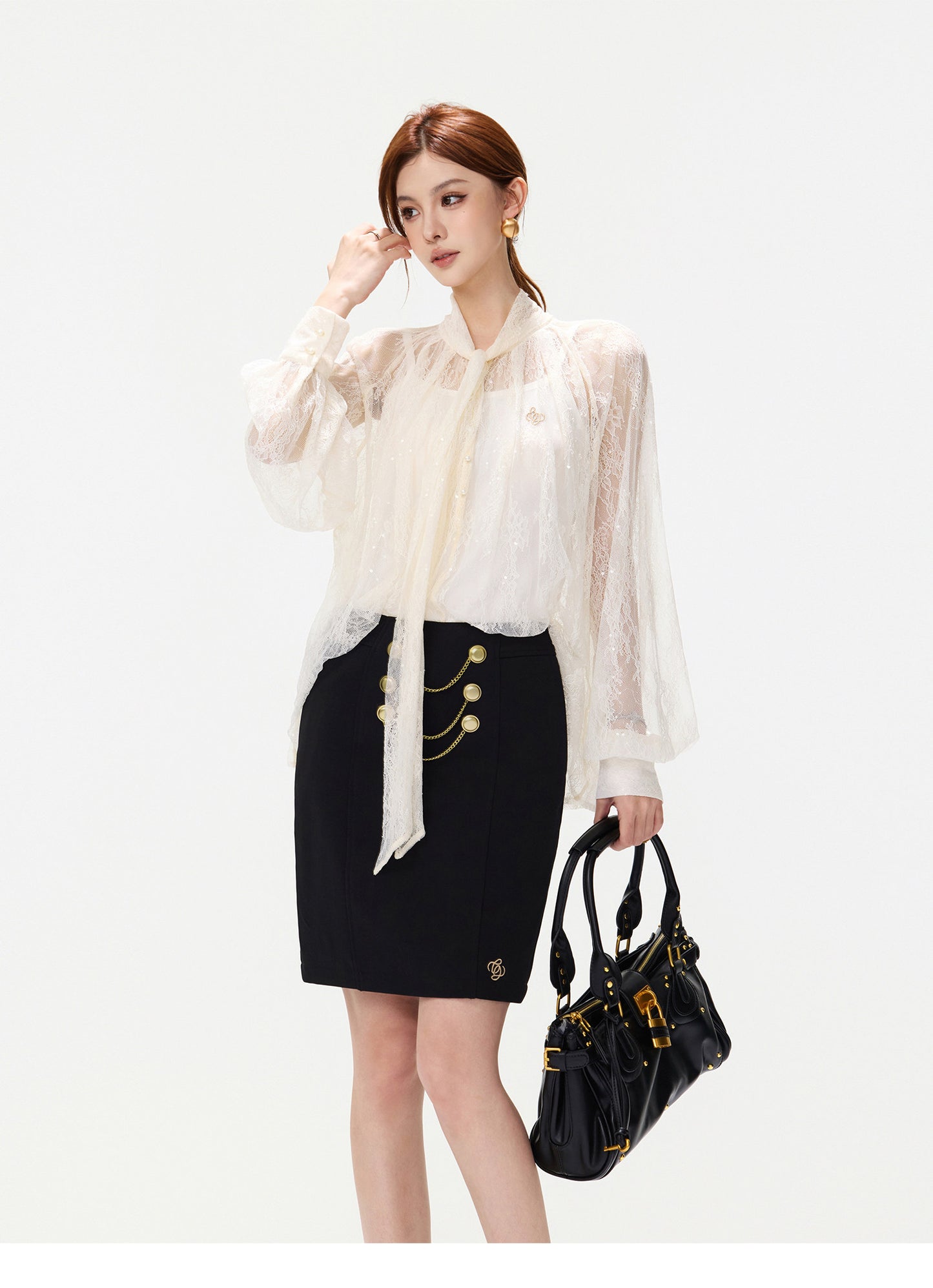 GILDED LACE RIBBON SET