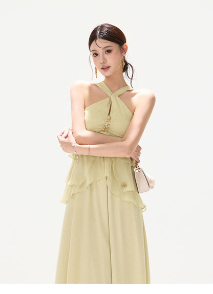 LUMINOUS VEIL DRESS