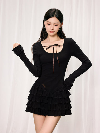 CHUNYU STYLE LITTLE BLACK DRESS