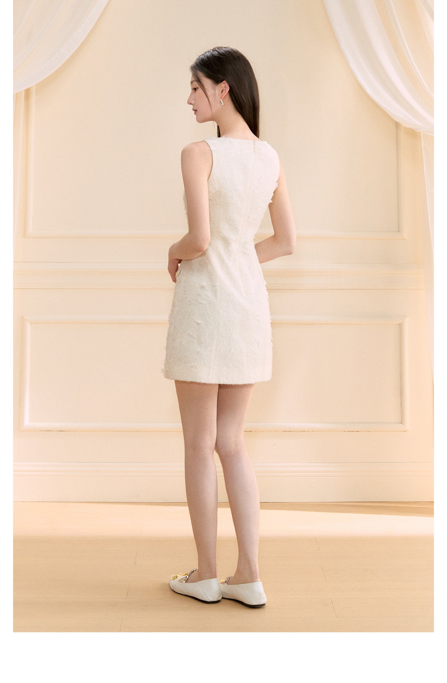 SOCIALITE-STYLE SPAGHETTI STRAP DRESS