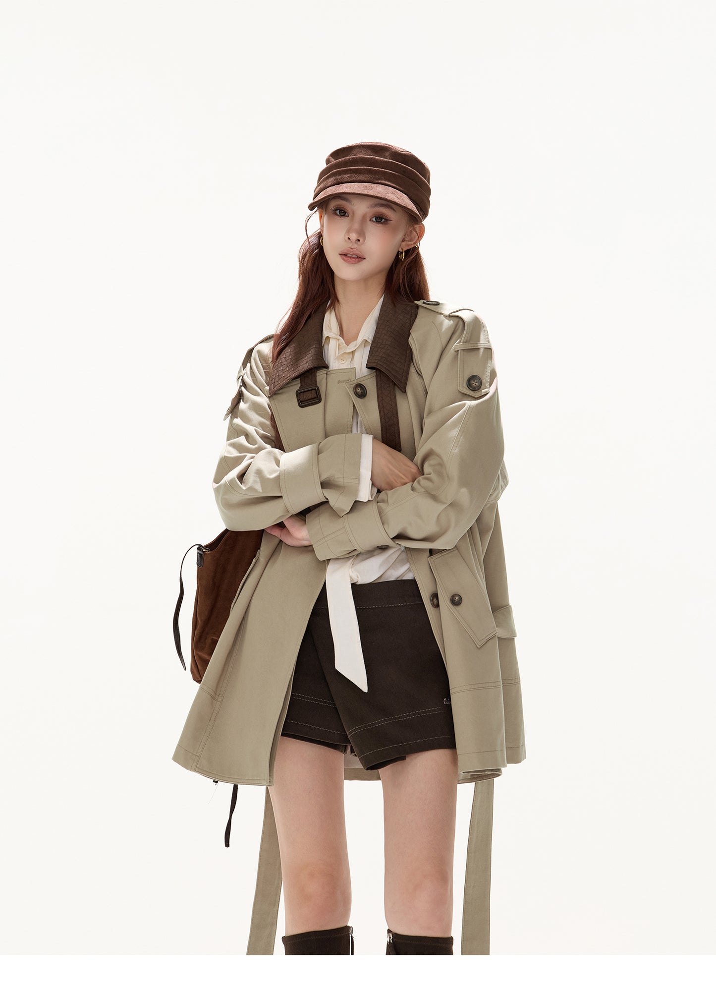 DOUBLE-BREASTED WORK JACKET