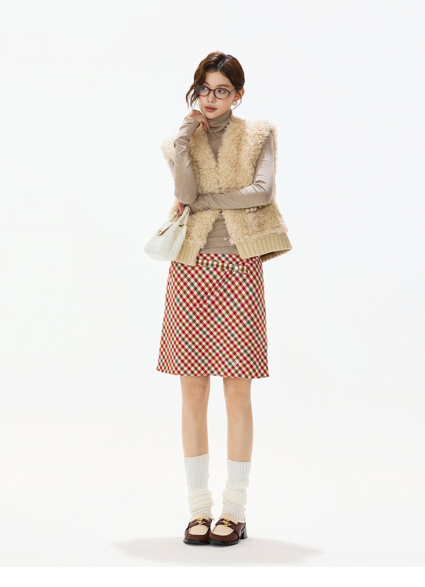 REVERSIBLE SHEARLING SUEDE VEST