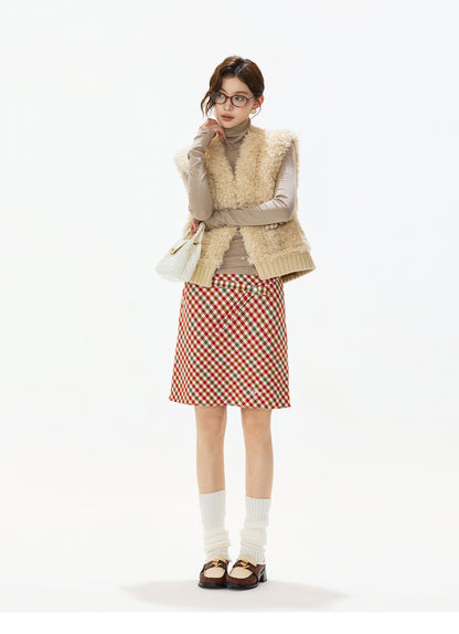 REVERSIBLE SHEARLING SUEDE VEST