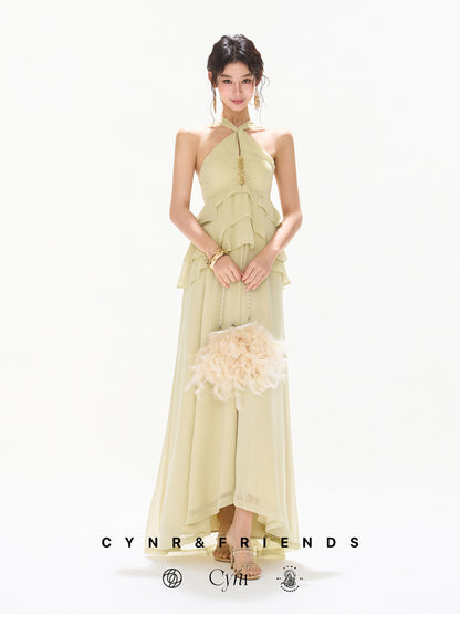 LUMINOUS VEIL DRESS