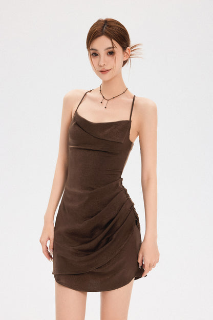 SATIN SLIP DRESS