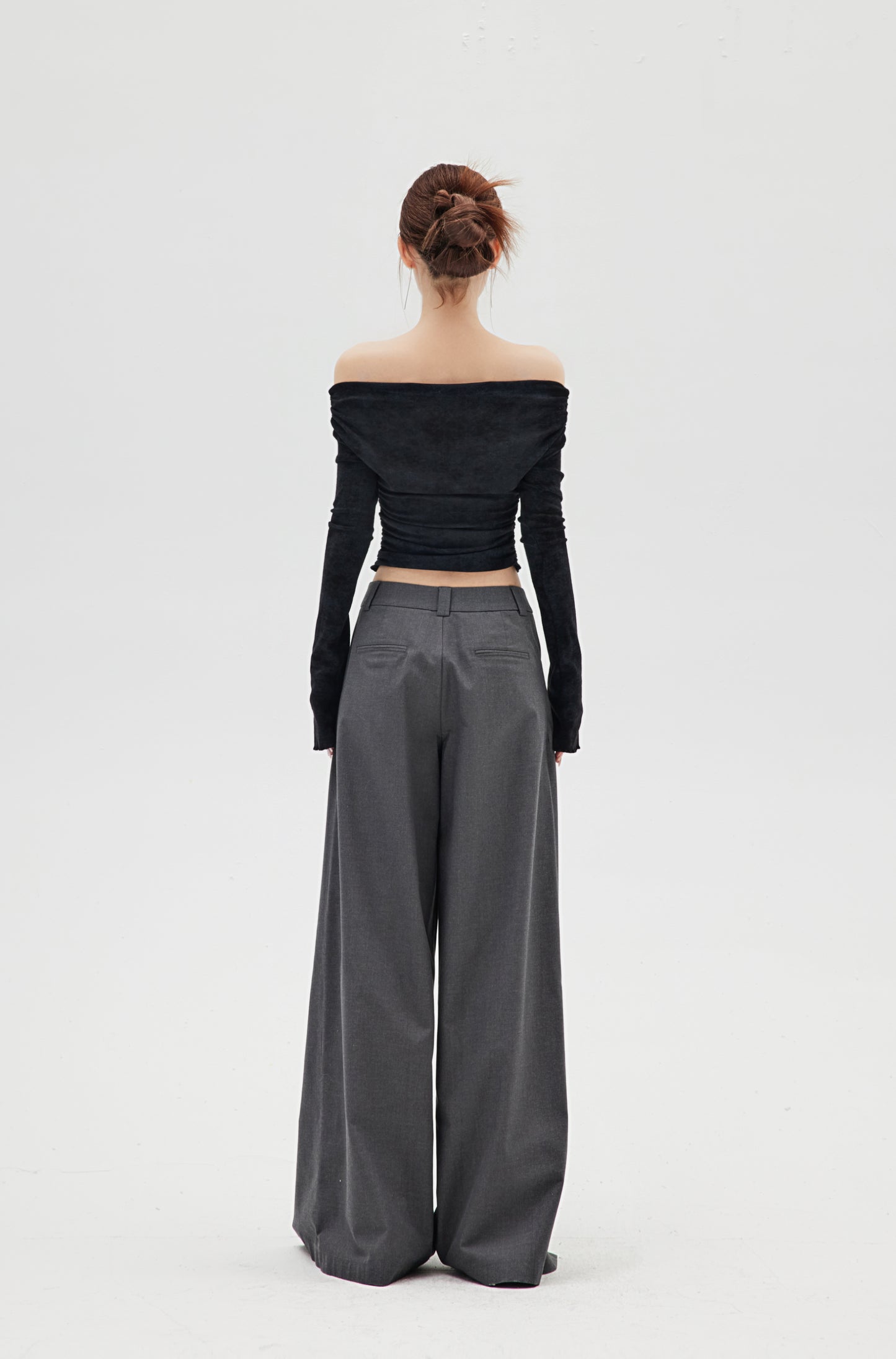 STRUCTURED TROUSERS