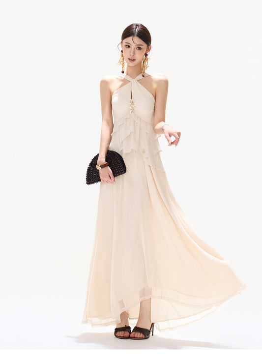 LUMINOUS VEIL DRESS
