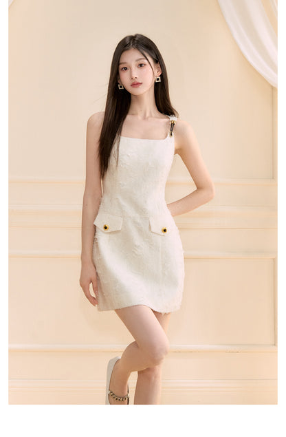 SOCIALITE-STYLE SPAGHETTI STRAP DRESS