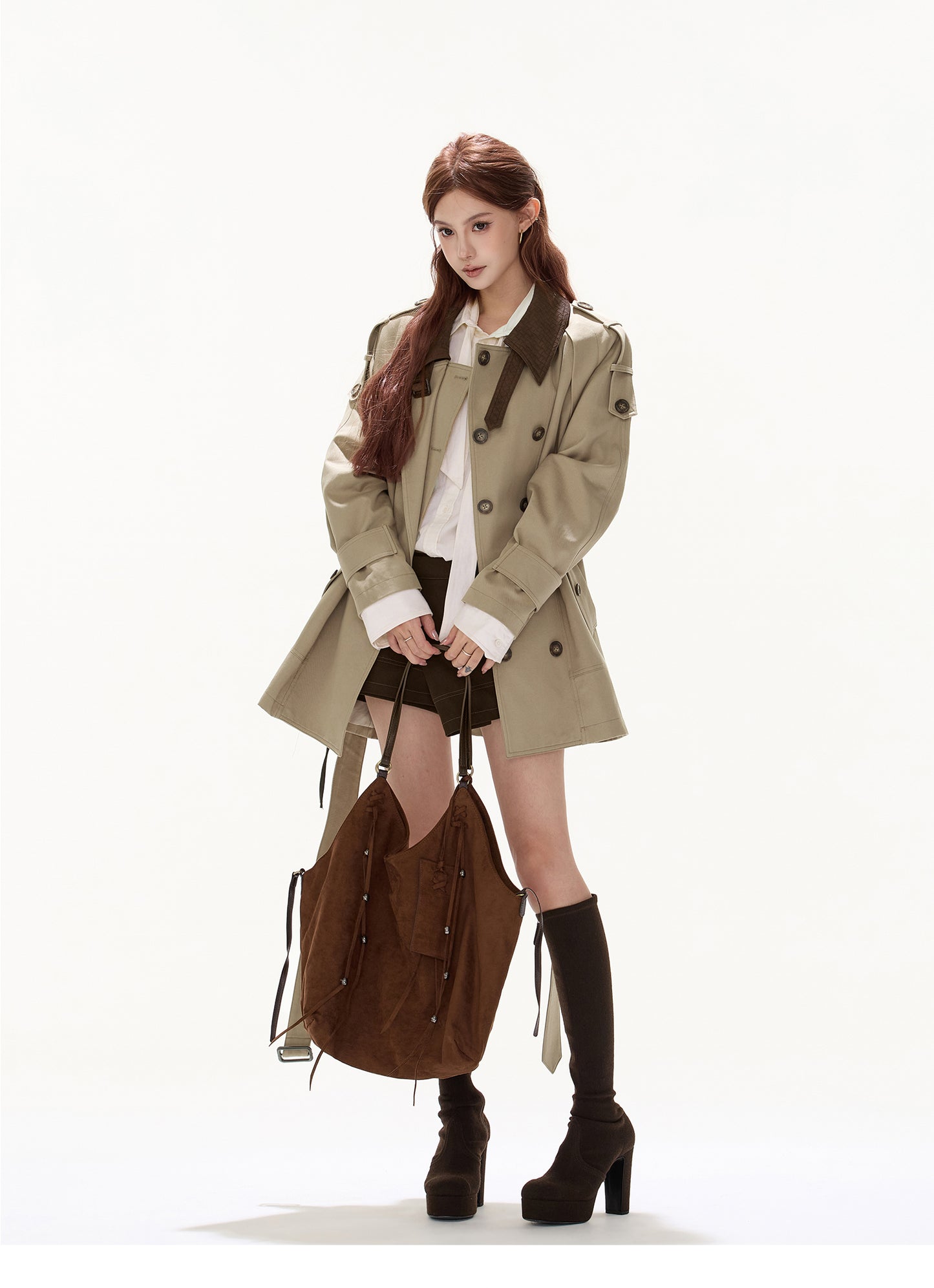 DOUBLE-BREASTED WORK JACKET