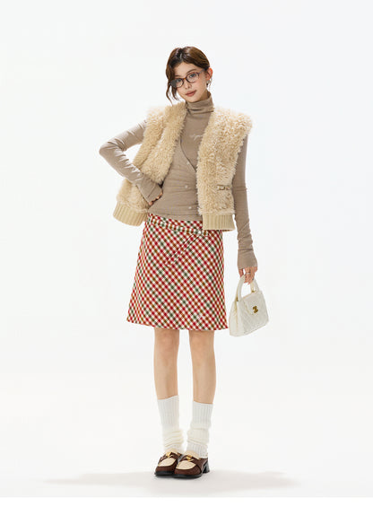 REVERSIBLE SHEARLING SUEDE VEST