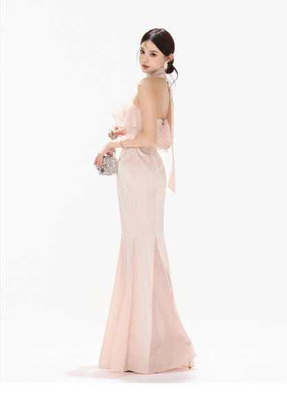 【日本在庫 】SATIN MERMAID DRESS