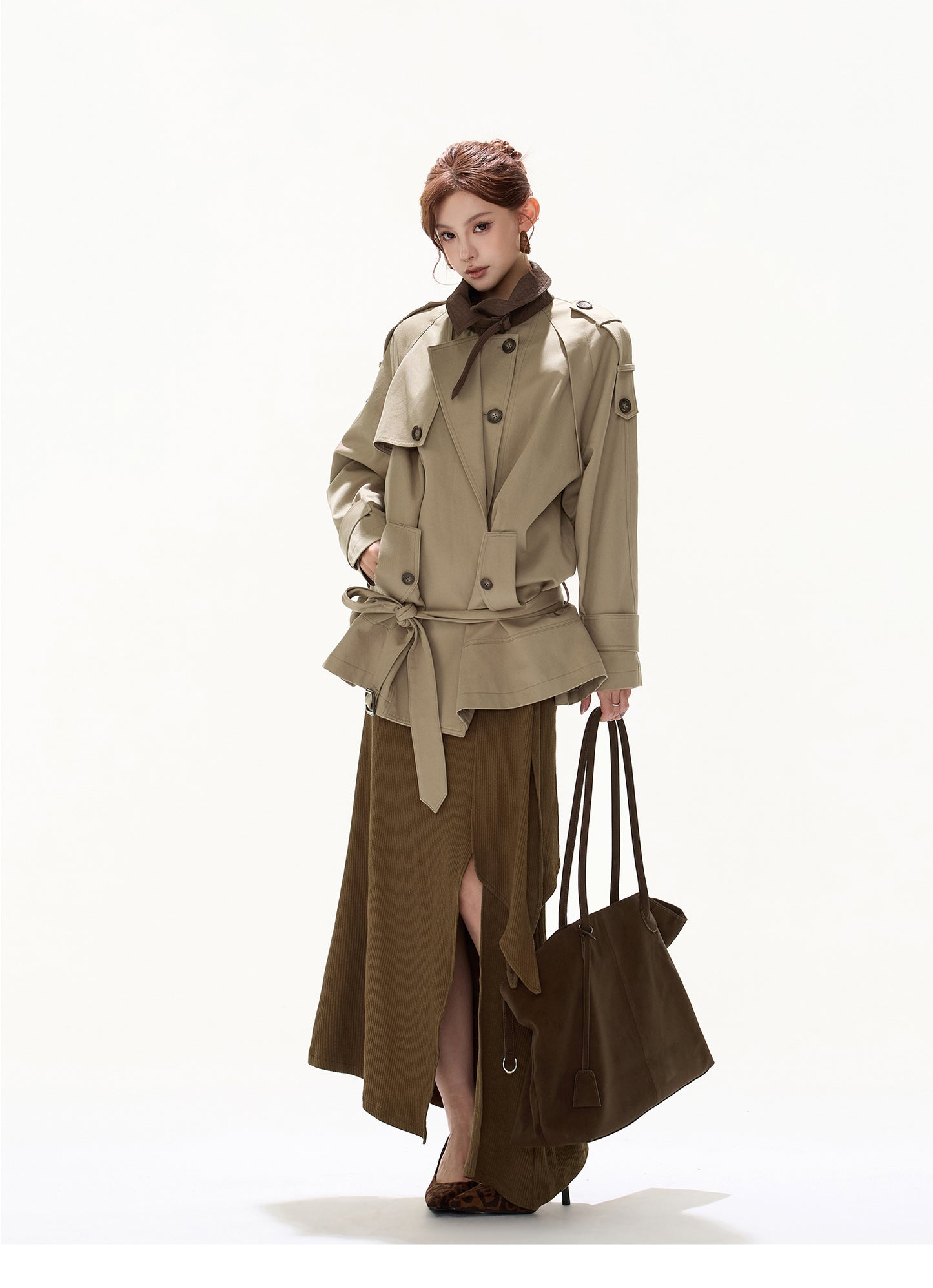 DOUBLE-BREASTED WORK JACKET